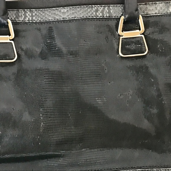 Cole Haan Hayden Kendra Snakeskin Tote Handbag - Picture 11 of 16